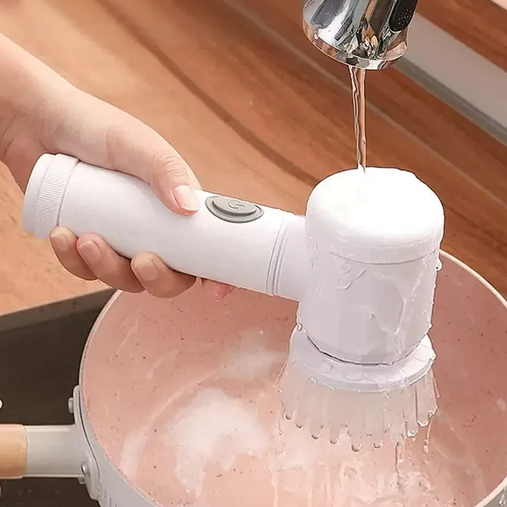 Electric Cleaning Brush-Handheld Scrubber for Cleaning dishes/dirty surfaces