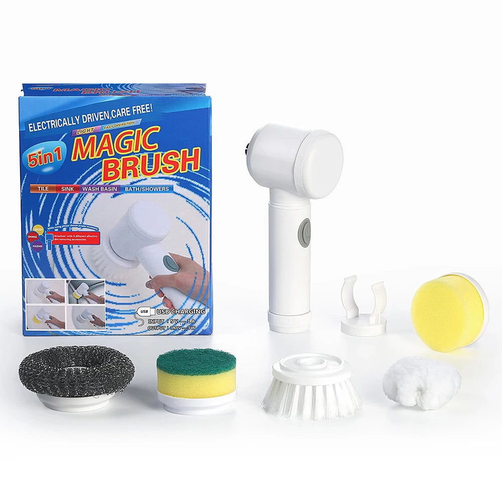 Electric Cleaning Brush-Handheld Scrubber for Cleaning dishes/dirty surfaces