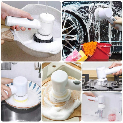 Electric Cleaning Brush-Handheld Scrubber for Cleaning dishes/dirty surfaces