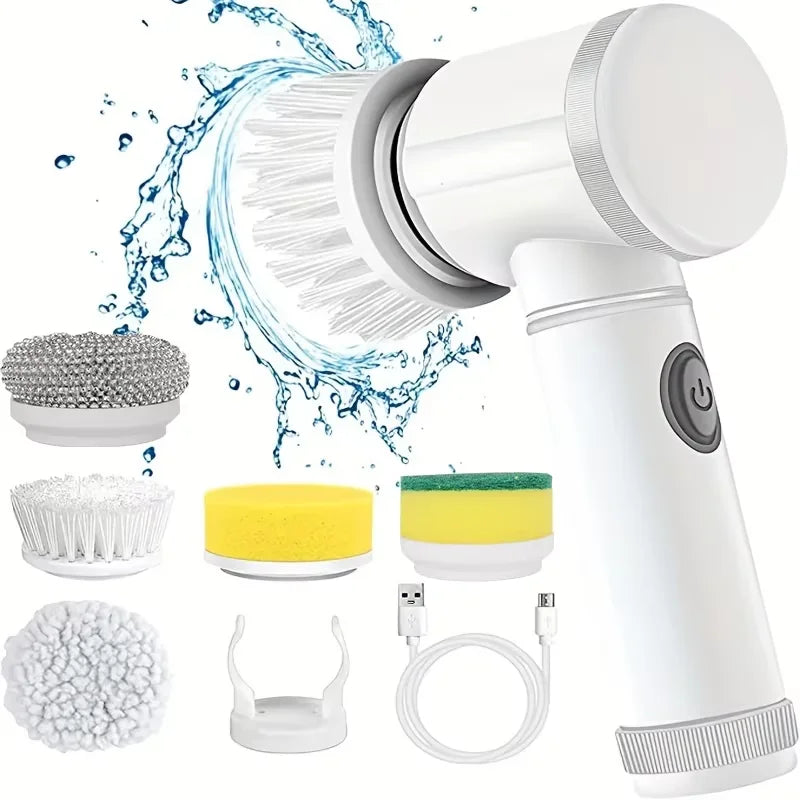 Electric Cleaning Brush-Handheld Scrubber for Cleaning dishes/dirty surfaces