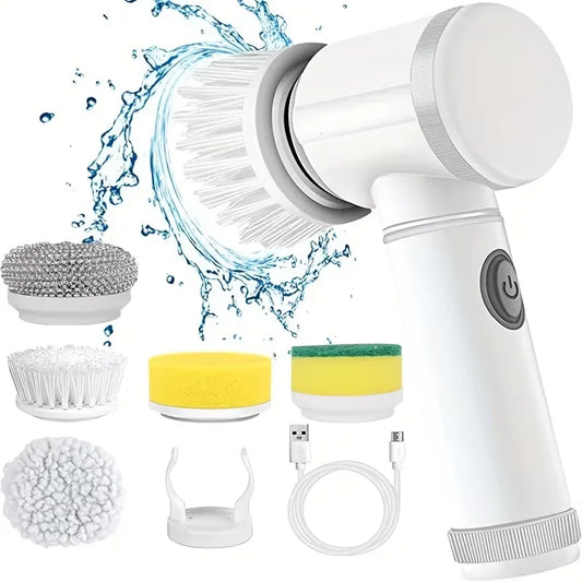 Electric Cleaning Brush-Handheld Scrubber for Cleaning dishes/dirty surfaces