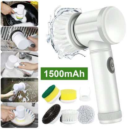 Electric Cleaning Brush-Handheld Scrubber for Cleaning dishes/dirty surfaces