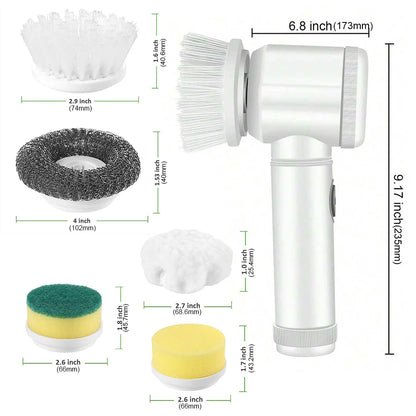 Electric Cleaning Brush-Handheld Scrubber for Cleaning dishes/dirty surfaces